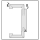 ringolit Zarge CPL Ast-Eiche – 735 x 1985 mm – DIN links – Wandstärke 160 mm