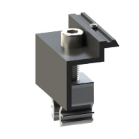 Q.MOUNT Endklemme Click mit Pin 30 - 42 mm schwarz