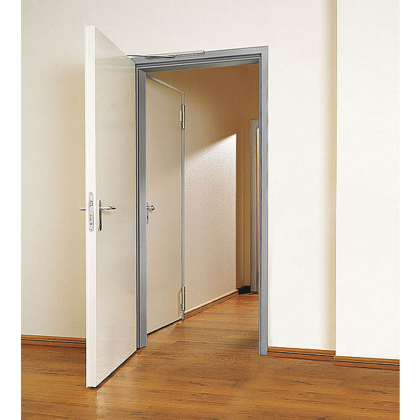 Abverkauf Lagertüren 875x2125 links T30 Brandschutz 42 mm 150 mm Umfassungszarge Leichtbauständerwand ohne RS