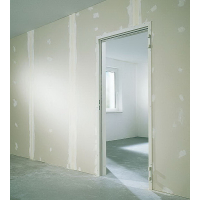 Abverkauf Lagertüren 1000x2000 rechts T30 Brandschutz 42 mm 150 mm Umfassungszarge Leichtbauständerwand ohne RS