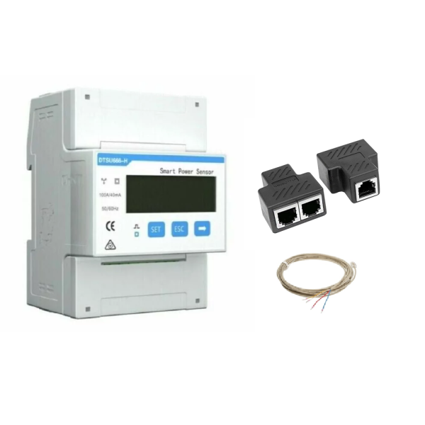 Q.VOLT HYB-G3 3P - PV-KIT (3 PHA Energy Meter + RJ45 Adapter)