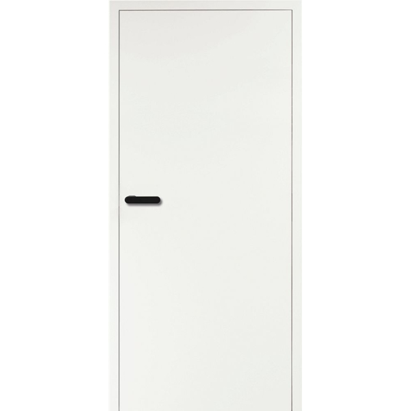Stumpfe Tür Lack weiß  834x1972 RE 180