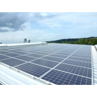 Q-Cells Solaranlage für Trapezblech Komplettpaket 8,3 kWp