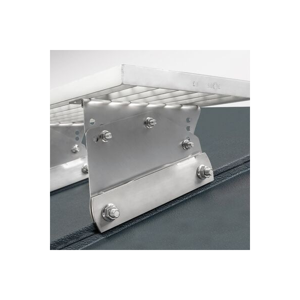 ALUMINIUM TRITTSTUFENHALTER Stehfalz