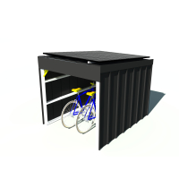 Solar Fahrradgarage - Bausatz