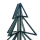 Weihnachtsbaum industrial design Weiß/ Holz Dekor ca. 2500 mm
