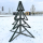 Weihnachtsbaum industrial design Weiß/ Holz Dekor ca. 2500 mm