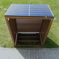 Holzunterstand Solar