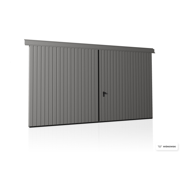 Hängeschiebetor ungedämmt zweiflügelig oben + unten 13000 x 4000