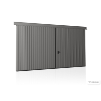 Hängeschiebetor ungedämmt zweiflügelig oben + unten 13000 x 4000