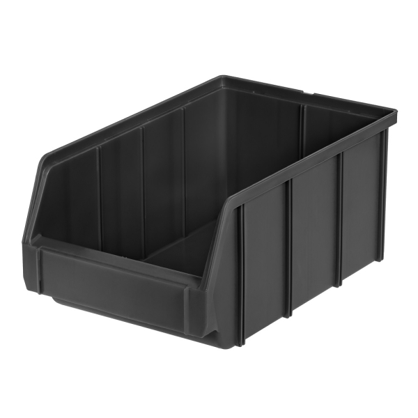 Sichtlagerkästen / Stapelboxen Größe 2 Grau 335 x 209 x 152