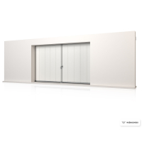 Hängeschiebetor SlidePro zweiflügelig 3500 x 2250