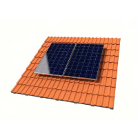 Solaranlage mit Speicher für Ziegeldächer Komplettpaket 9,8 kWp