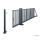 Freitragendes Schiebetor PI 95 geschlossenes Profil 25x25 mm 4500 x 1200