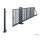 Freitragendes Schiebetor PI 95 geschlossenes Profil 25x25 mm 6000 x 1700