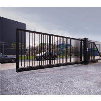 Freitragendes Schiebetor PI 95 Rohrfüllung fi 25 mm 4500 x 2000