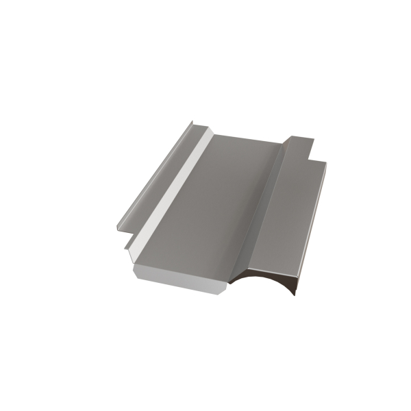 Blechziegel | Metalldachplatte passend für Wienerberger Alegra 10E Alu blank