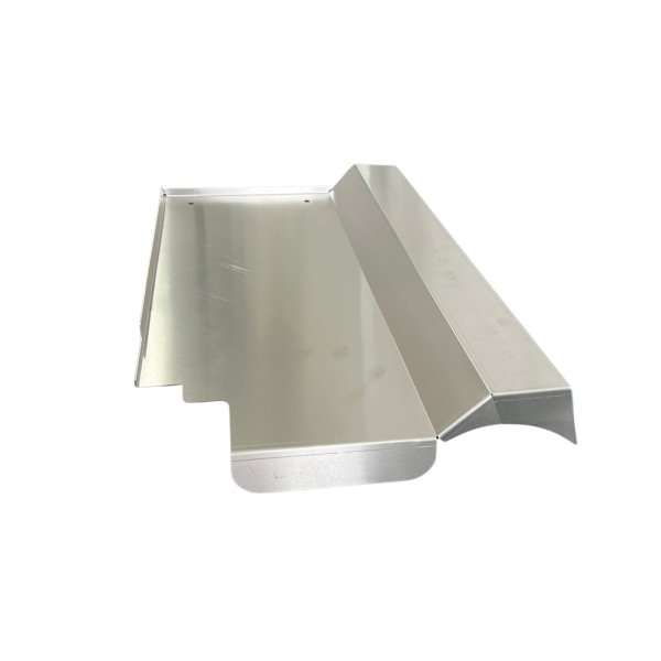 Blechziegel | Metalldachplatte passend für Wienerberger Alegra 12 Alu blank