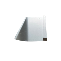 Blechziegel | Metalldachplatte passend für Wienerberger Strangpfalz (205 x 400 mm) Alu blank