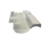 Blechziegel | Metalldachplatte passend für Braas Achat 10 Alu blank