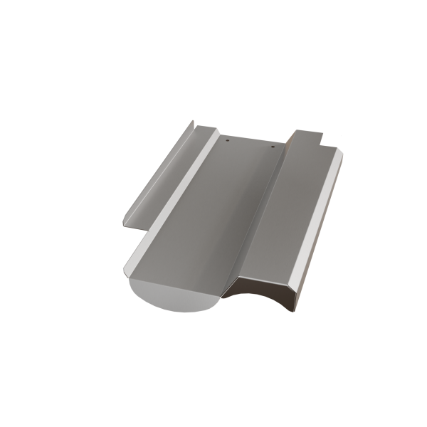 Blechziegel | Metalldachplatte passend für Braas Achat 12V Alu blank