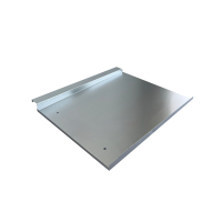 Blechziegel | Metalldachplatte passend für Braas Römer-Pfanne Alu blank
