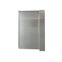 Blechziegel | Metalldachplatte passend für Braas Topas 13 V Alu blank
