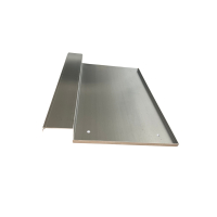 Blechziegel | Metalldachplatte passend für Braas Topas 13 V Alu blank