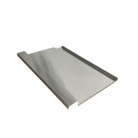 Blechziegel | Metalldachplatte passend für Braas Turmalin 277 x 470 Alu blank