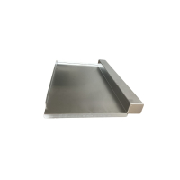 Blechziegel | Metalldachplatte passend für Creaton DOMINO Alu blank