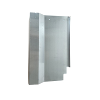 Blechziegel | Metalldachplatte passend für Creaton HARMONIE ab 2016 Alu blank