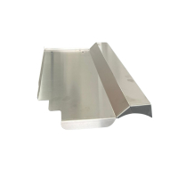 Blechziegel | Metalldachplatte passend für Creaton MZ3 Alu blank