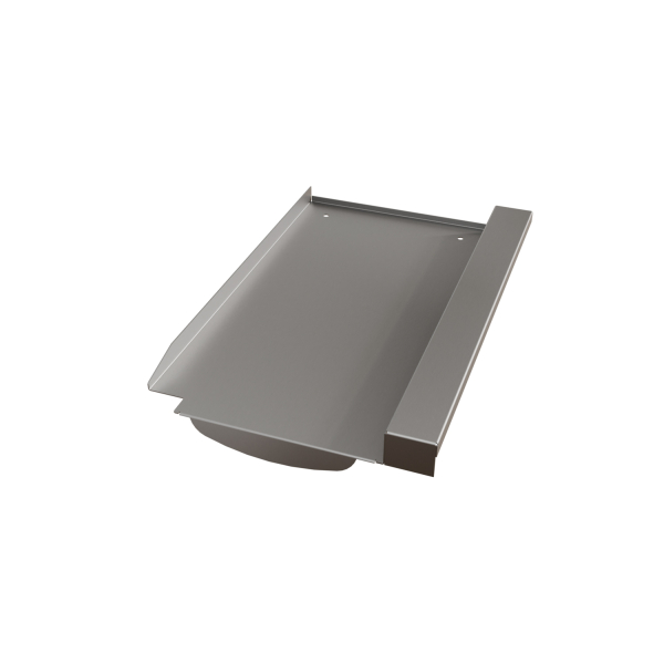 Blechziegel | Metalldachplatte passend für Creaton TERRA OPTIMA Alu blank