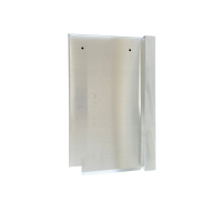 Blechziegel | Metalldachplatte passend für Creaton VISIO Alu blank