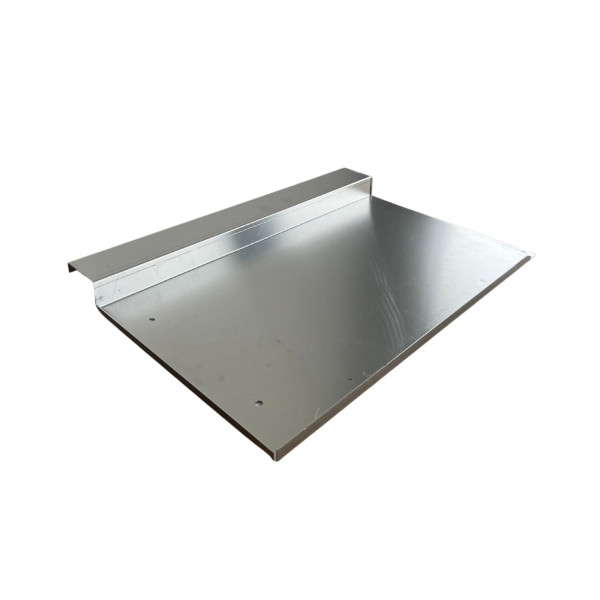 Blechziegel | Metalldachplatte passend für Nelskamp | NIBRA Glatt-Ziegel G 10 Alu blank