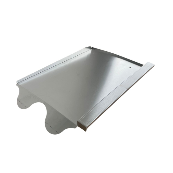 Blechziegel | Metalldachplatte passend für Bramac Donau Alu blank