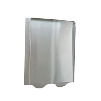Blechziegel | Metalldachplatte passend für Bramac Donau Alu blank