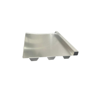 Blechziegel | Metalldachplatte passend für Bramac Markant Alu blank