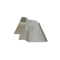 Blechziegel | Metalldachplatte passend für Erlus E 58 SL Alu blank