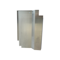 Blechziegel | Metalldachplatte passend für Erlus E 58 SL Alu blank