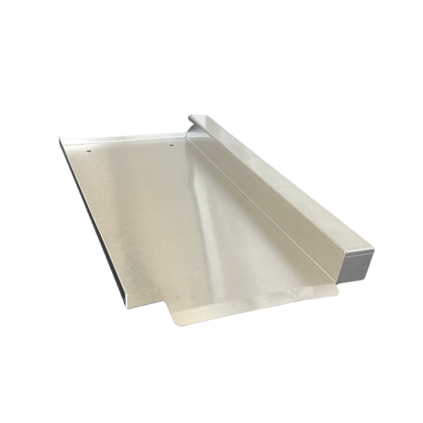 Blechziegel | Metalldachplatte passend für Erlus Falzziegel Alu blank