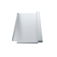 Blechziegel | Metalldachplatte passend für Erlus Linea (485 x 290) Alu blank