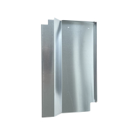 Blechziegel | Metalldachplatte passend für Erlus Mönnch- und Nonnenziegel Alu blank