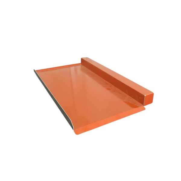 Blechziegel | Metalldachplatte passend für Erlus Reformpfanne XXL Alu blank