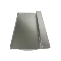 Blechziegel | Metalldachplatte passend für Benders Mecklenburger Alu blank