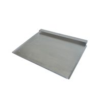 Blechziegel | Metalldachplatte passend für Eternit Kapstadt Alu blank