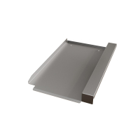 Blechziegel | Metalldachplatte passend für Rimini ROMANE EVOLUTION Alu blank