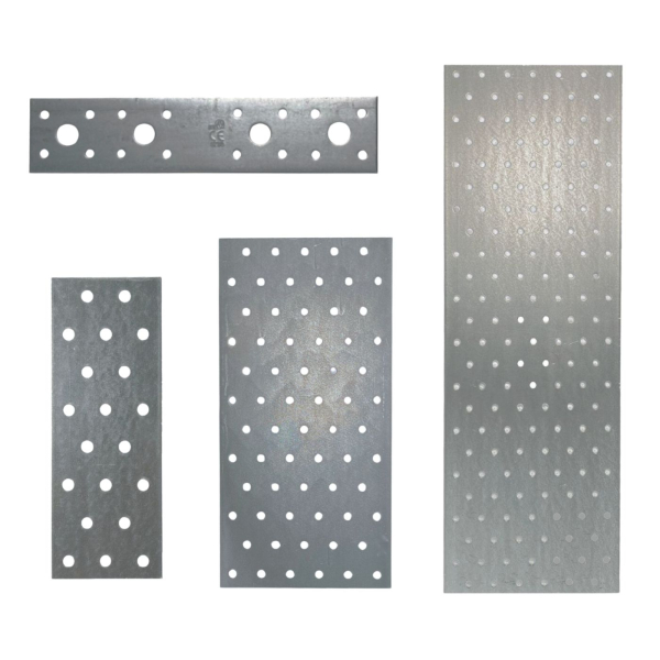 Lochplatten & Flachverbinder – verzinkte Verbindungsplatten für den Holzbau