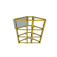 PV Freiland-Tisch Ost/West-Ausrichtung | Aufständerung für 2-24 Q-Cells Solar Module