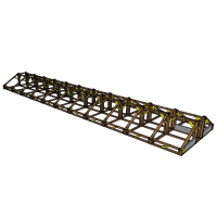 Ost/West Solar Freiland Aufständerung für 22 Q-Cells Module